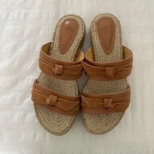 Alexandre Birman Platform Espadrille Sandals Size 38.5! Worn once - BEAUTIFUL!